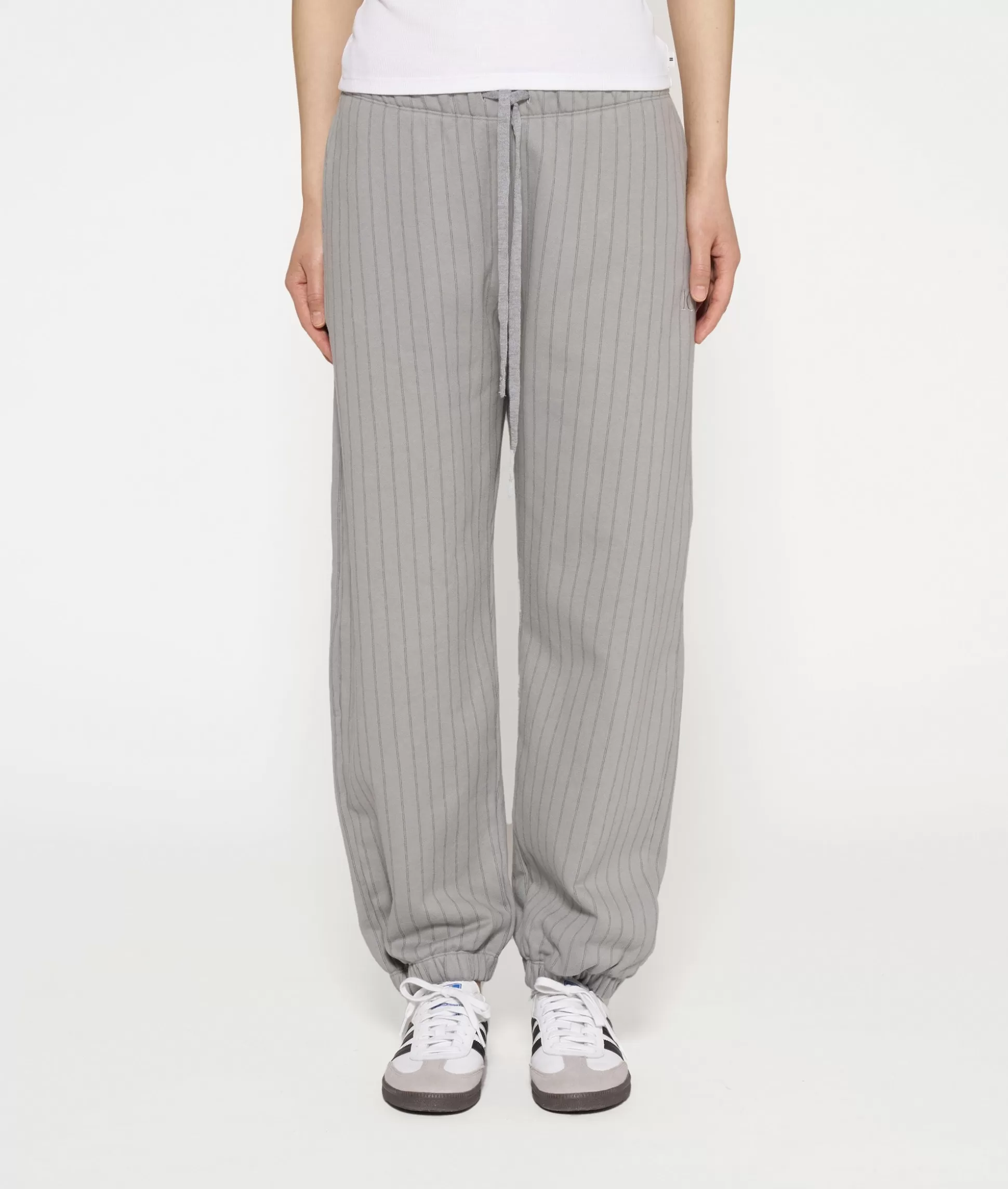 Bar Jogger Pinstripe Brushed>10DAYS Fashion