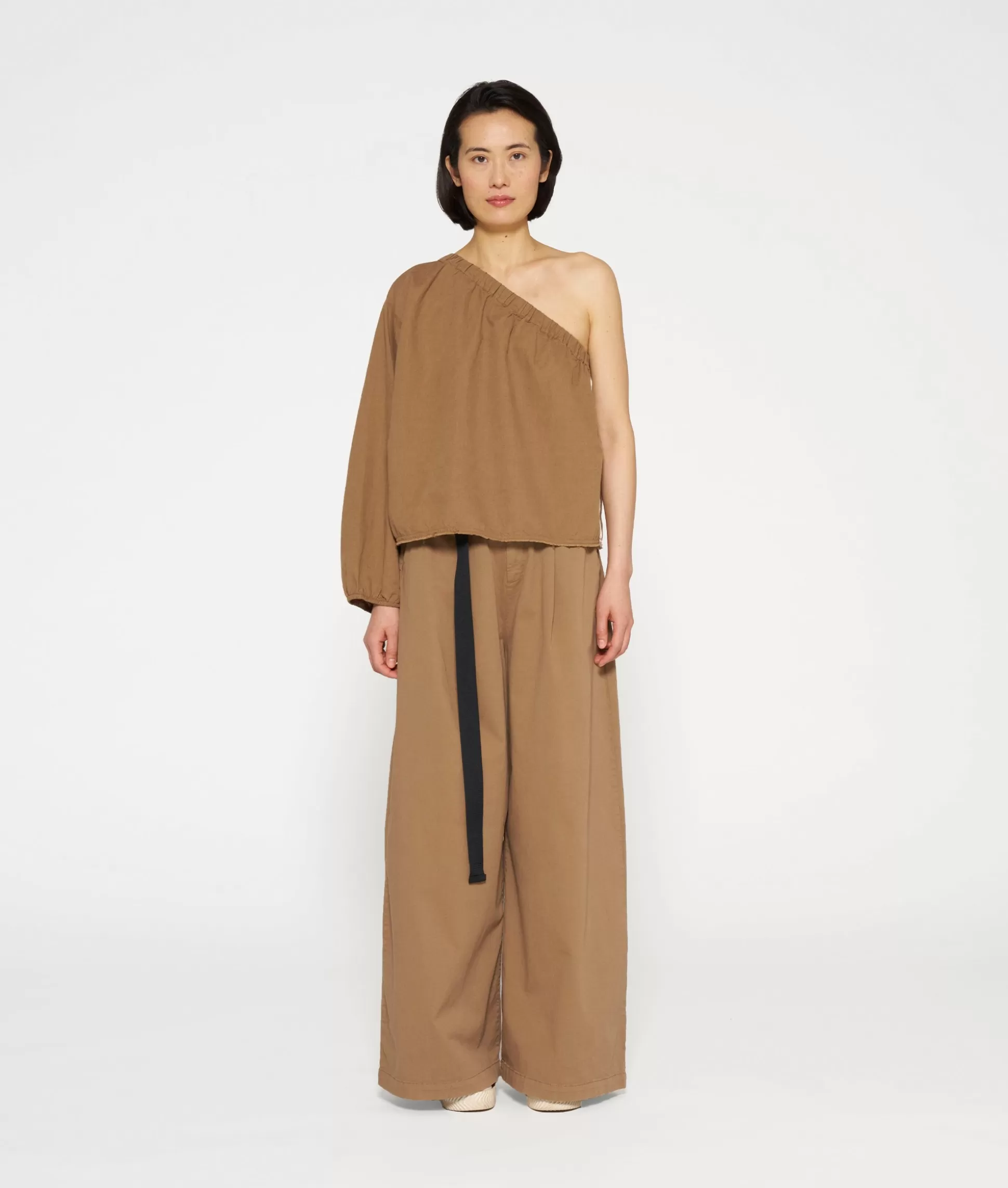 Belted Wide Leg Pants Twill>10DAYS Outlet