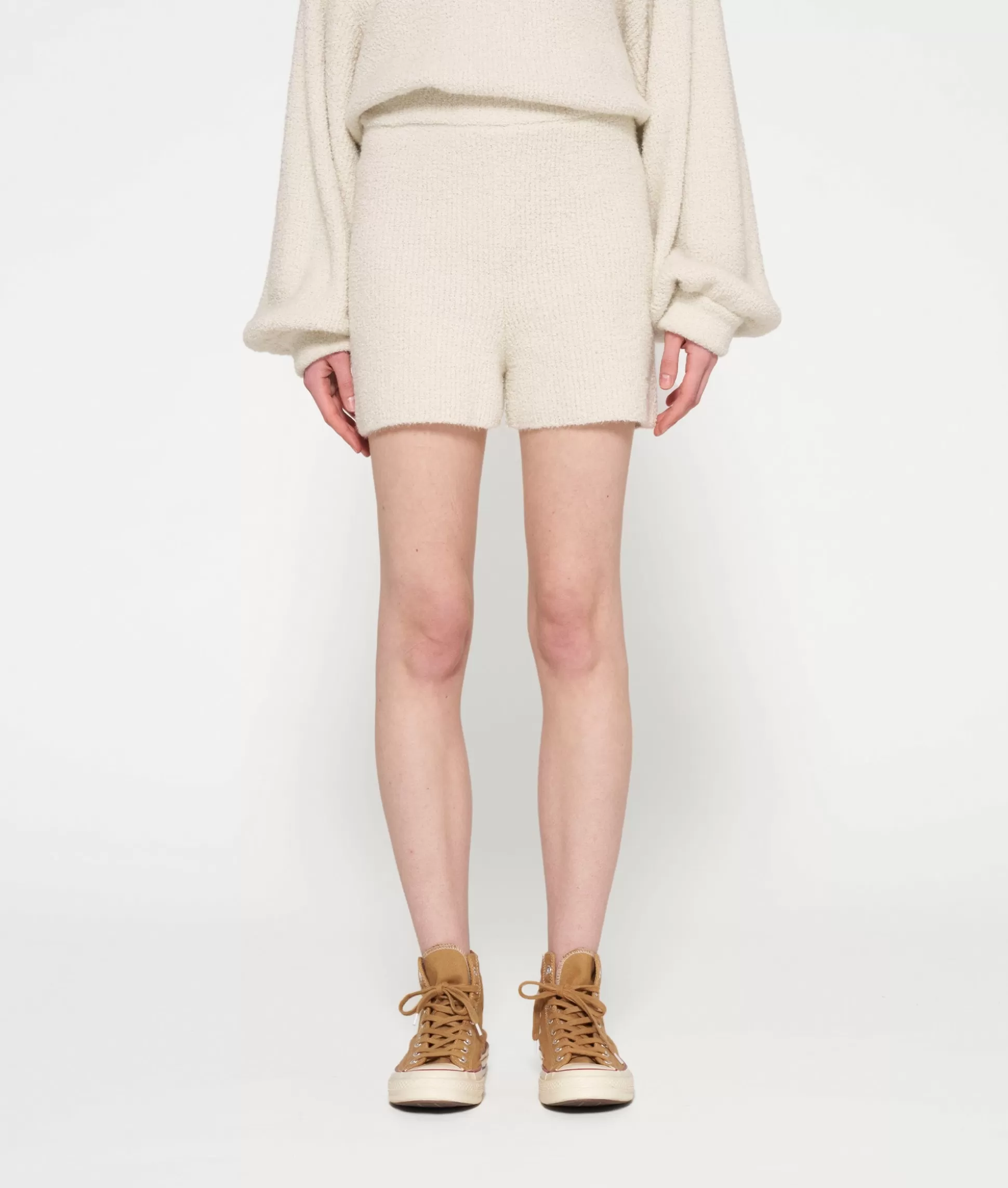 Boucle Knit Shorts>10DAYS Cheap