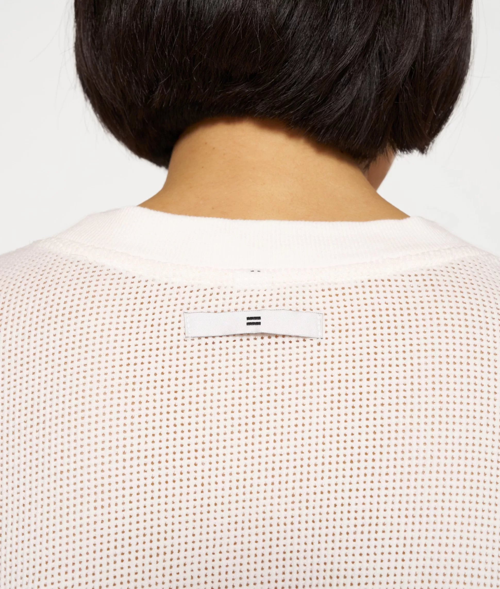 Cropped Sweater Mesh>10DAYS Store