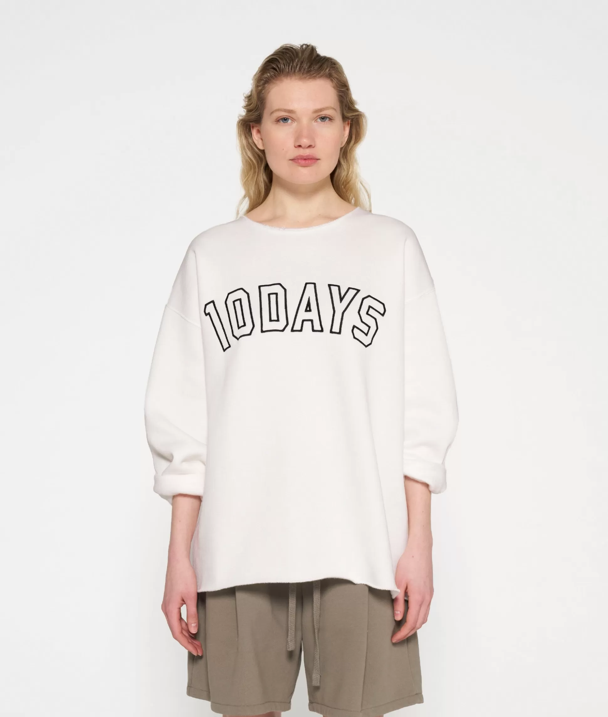 Raw Edge Statement Sweater>10DAYS Store