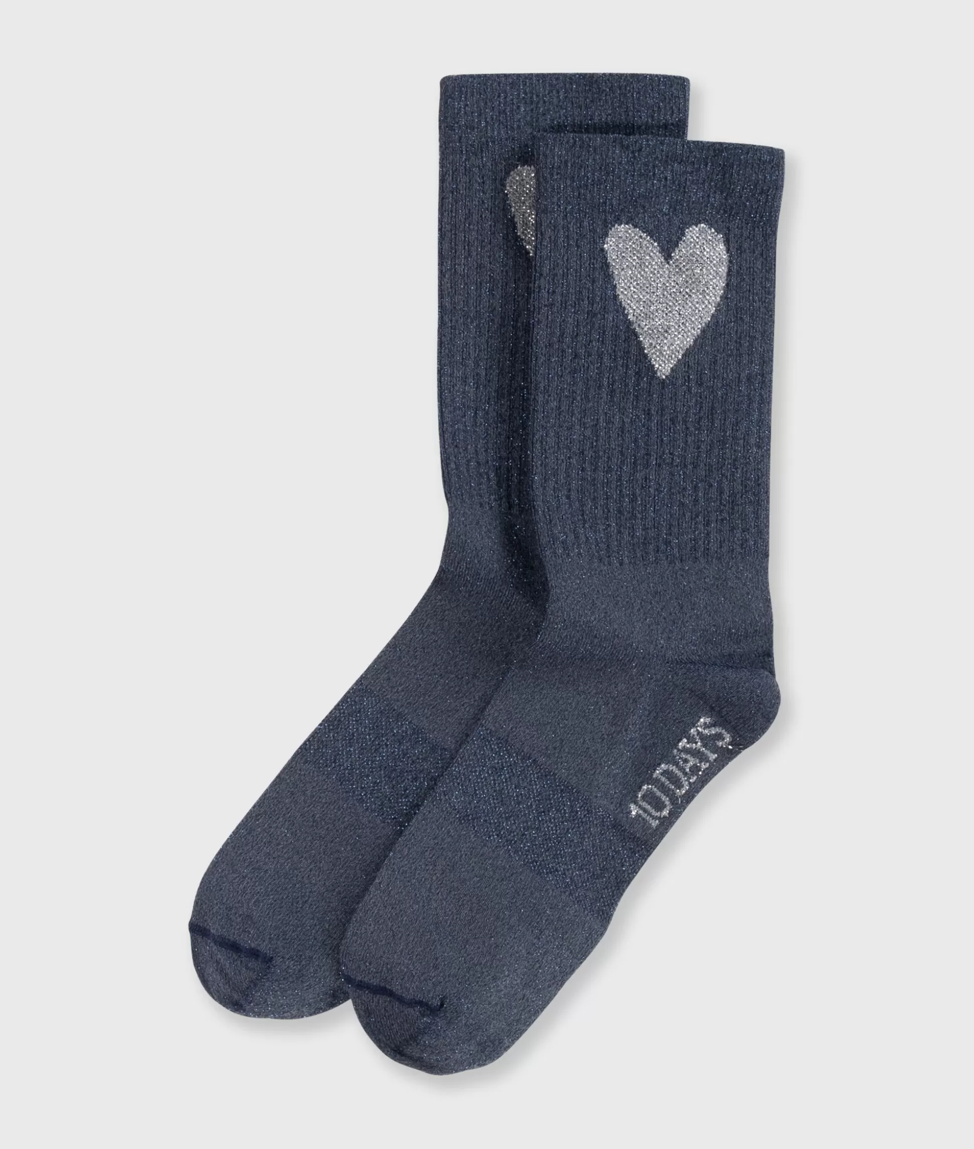 Socks Lurex Heart>10DAYS Hot