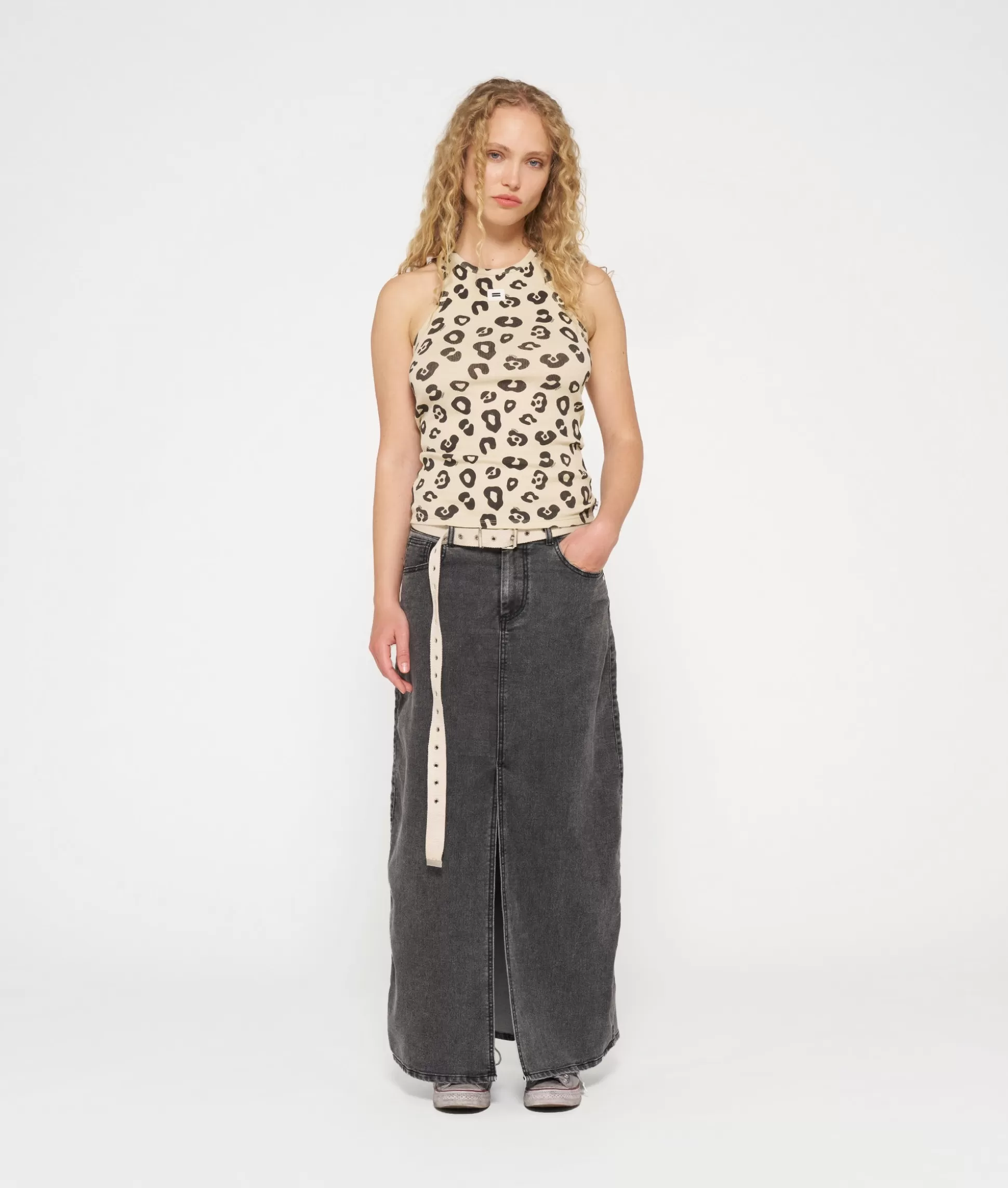 Tank Top Rib Leopard>10DAYS Flash Sale