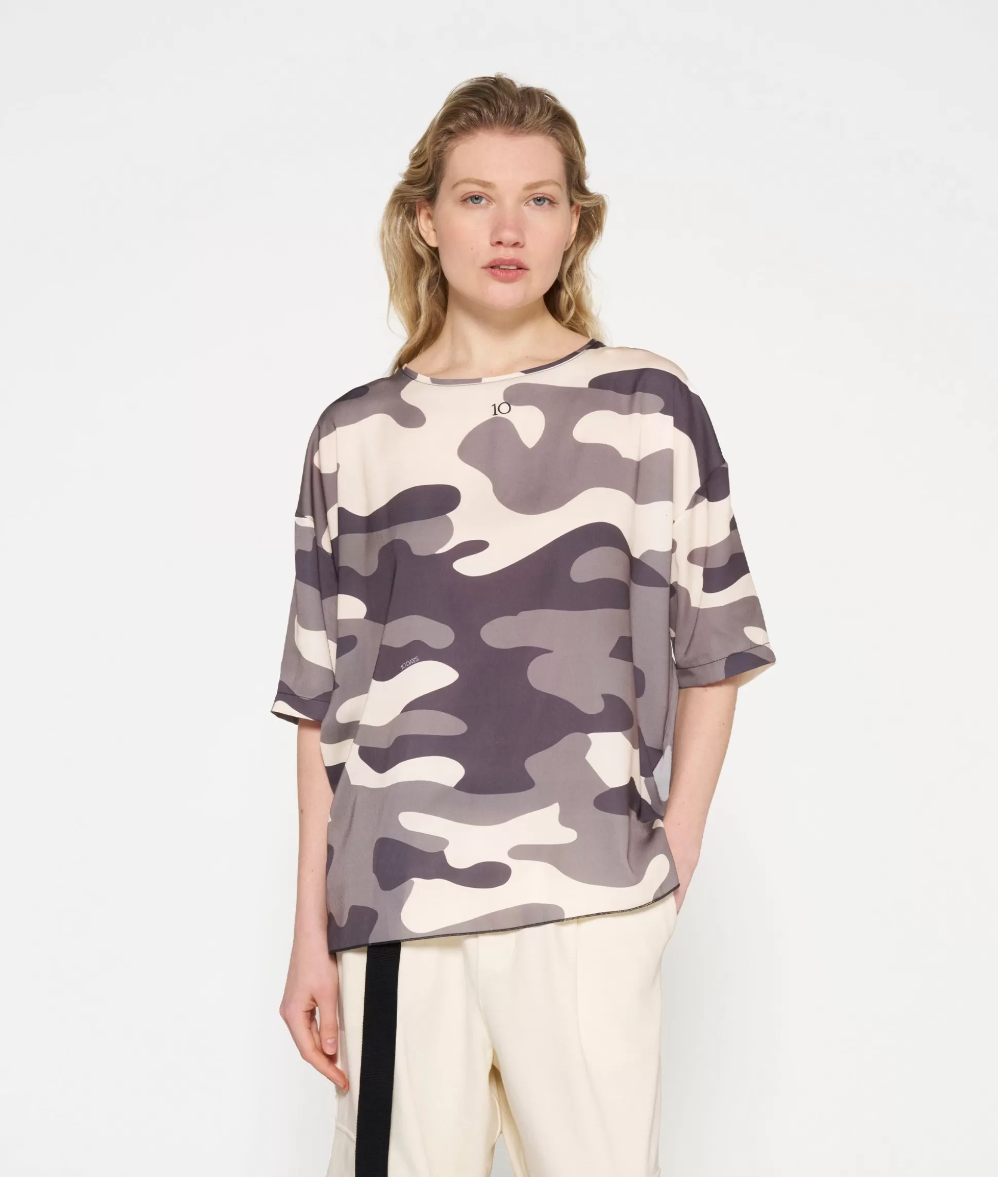 Tee Blouse Camo>10DAYS Clearance