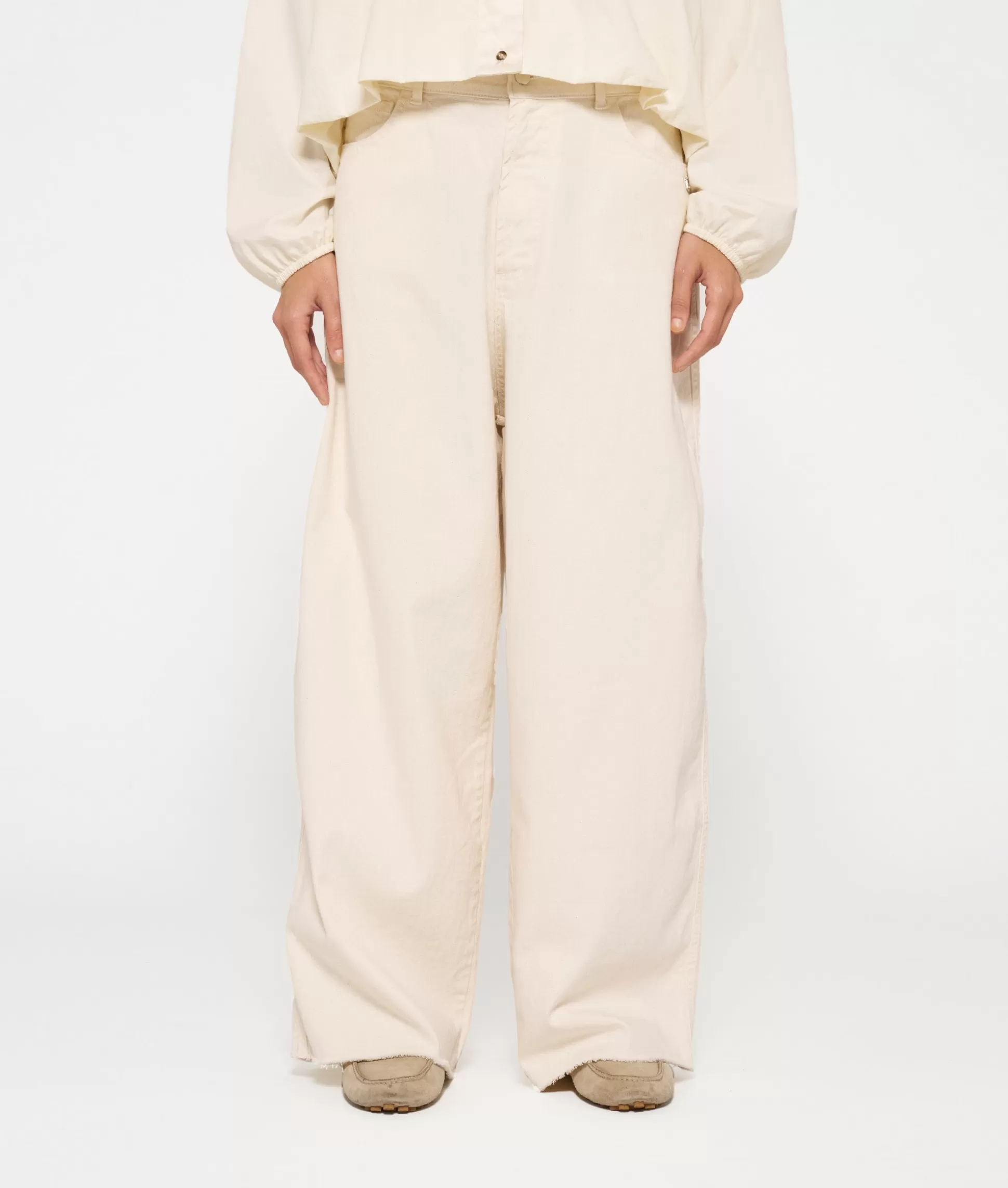 Wide Twill Pants>10DAYS Sale